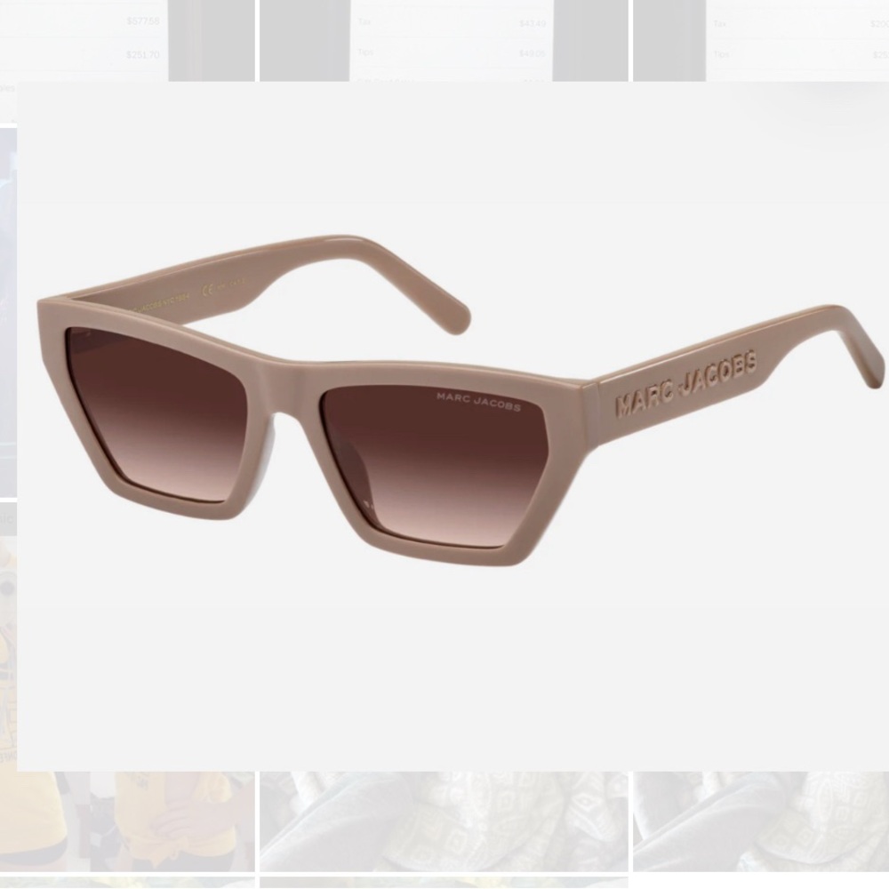 Marc Jacobs Women's Beige Sunglasses